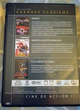 DVD 3: Enigma/Servicios Secretos+Ex-preso Corea.