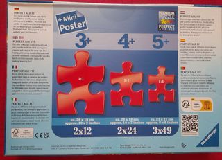 Ravensburger Puzzle - Ryder e Paw Patrol, 2 x 12 P