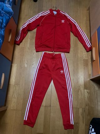 Chandal adidas rojo