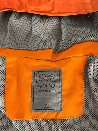 Chubasquero senderismo