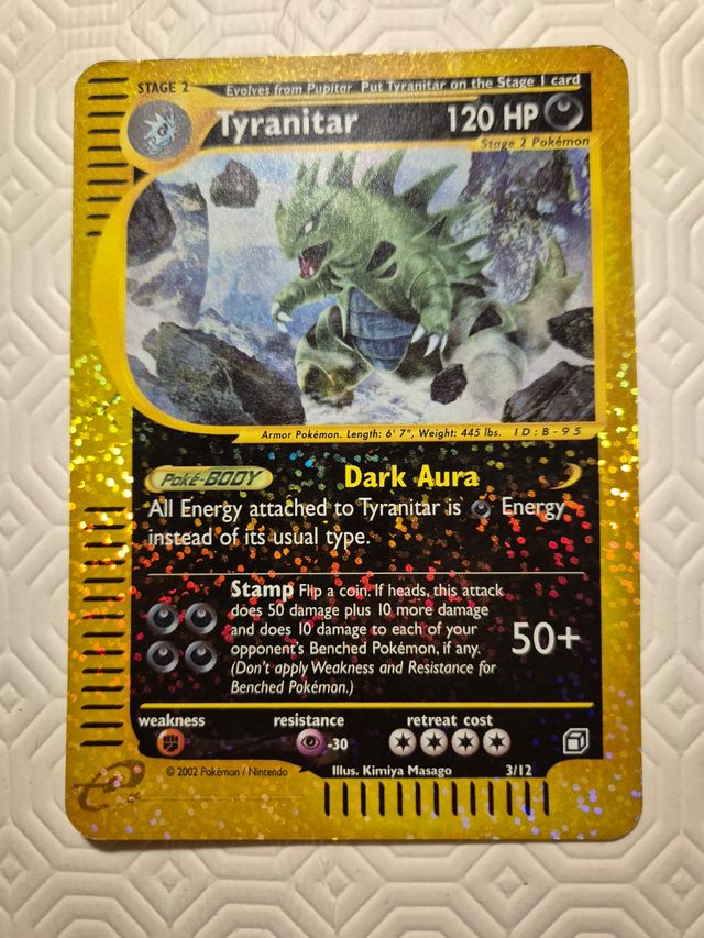 Carte Pokemon Jumbo Alakazam Feraligatr Tyranitar