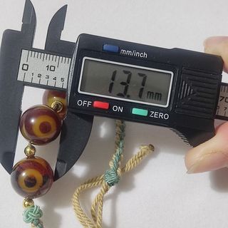 Pulsera tibetana de ágata Dzi