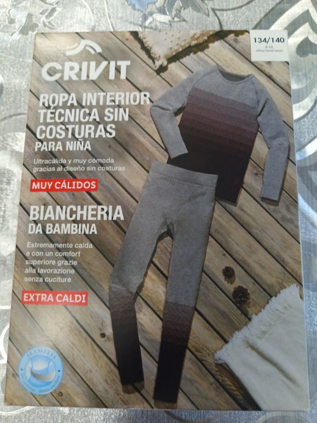 Ropa interior técnica 8-10 años
