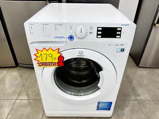 LAVADORA INDESIT 8 KILOS 1200 RPM. GARANTIA