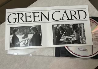 CD BANDA SONORA ORIGINAL GREEN CARD, 1991