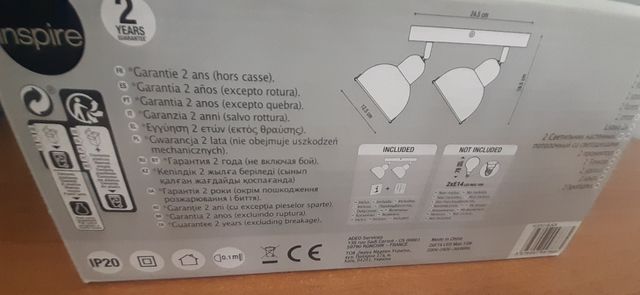 Faretto da esterno spot inspire