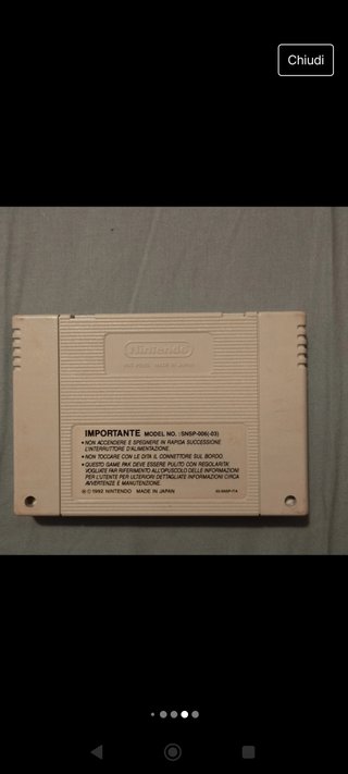 Giochi SNES - Super Nintendo