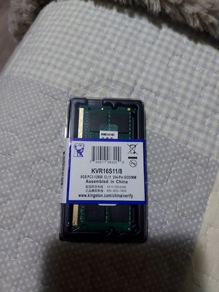 Memoria ram KINGSTON 8GB
