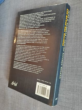 Libro J.F. Gamella "las rutas éxtasis" Ariel, 1999