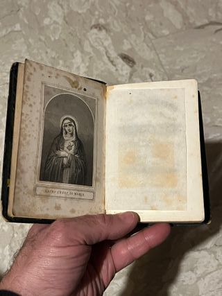 Antico libro anno 1867 - Via al Paradiso -