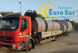 PISCINAS-DEPOSITOS EN POLIESTER VARIEDAD