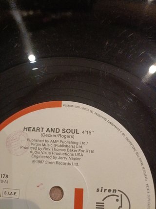 Disco vinile 33giri T'Pau