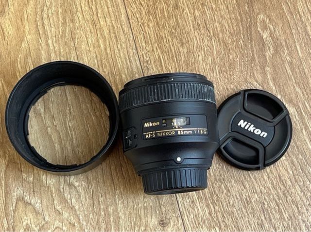 Objetivo Nikon 85mm 1.8 G Afs
