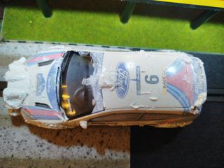 Scalextric Ford Focus efecto nieve