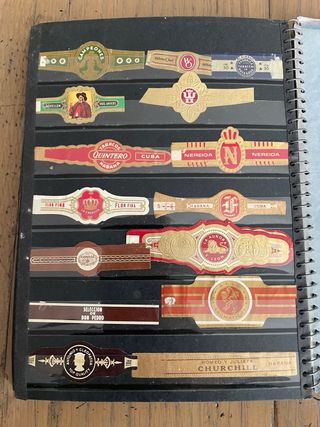 Coleccion de vitolas  de 220 uds