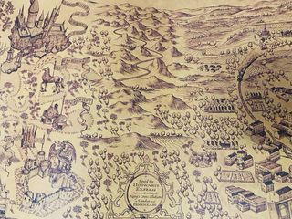 Mapa del mundo mágico de Harry Potter
