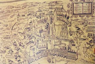 Mapa del mundo mágico de Harry Potter