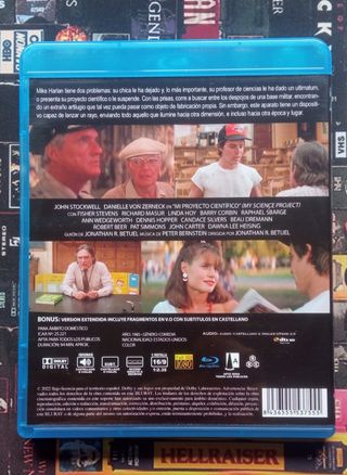 Mi proyecto científico blu ray