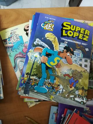 coleccion Super Lopez tebeos