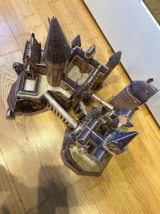 Puzzle 3D. Castillo Hogwarts Castillo Harry Potter