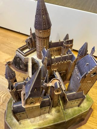 Puzzle 3D. Castillo Hogwarts Castillo Harry Potter