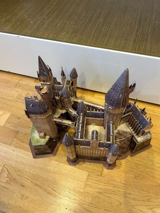 Puzzle 3D. Castillo Hogwarts Castillo Harry Potter