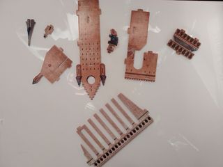 Puzzle 3D. Castillo Hogwarts Castillo Harry Potter