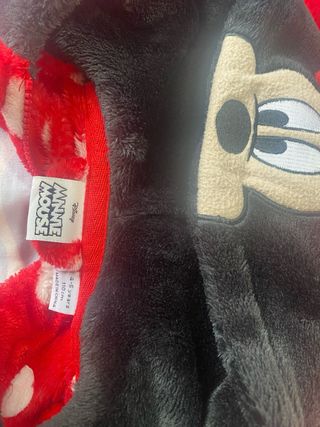 Pijama polar disfraz Minnie Mouse 4 a 5 años