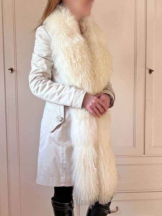 Giubbotto Dondup lungo in Finnraccoon e Mongolia