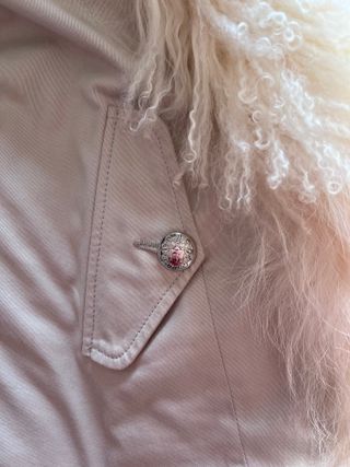 Giubbotto Dondup lungo in Finnraccoon e Mongolia