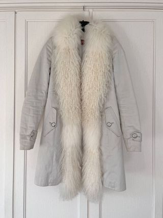 Giubbotto Dondup lungo in Finnraccoon e Mongolia