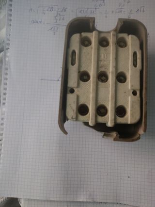 Interruptor trifásico Superficie ticino 0603