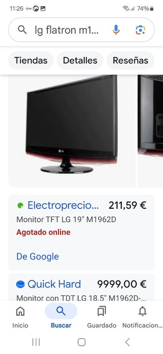 Television LG 19 pulgadas hd