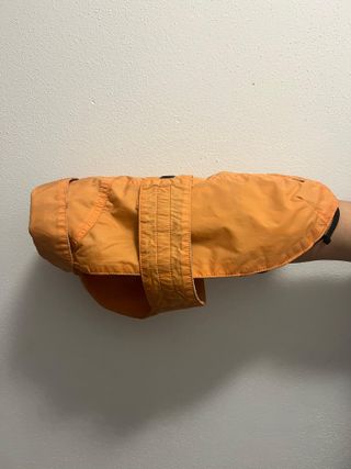 Cappottino felpato ocra per cani