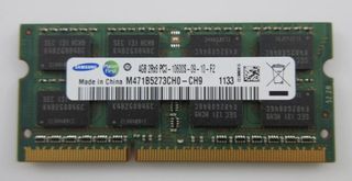 MEMORIA RAM SO-DIMM 4 GB PC3-10600S SAMSUNG