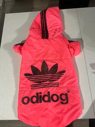 Cappottino OdiDog rosa fluo per cani