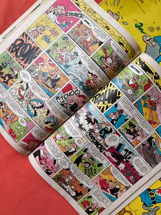 6 ANTIGUOS COMIC MORTADELO Y FILEMÓN AÑO 1975