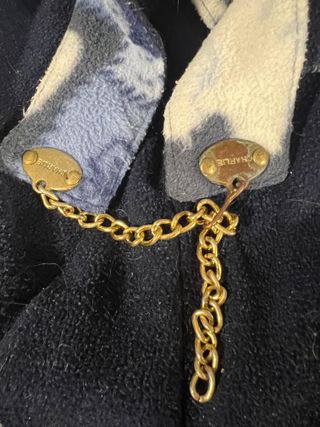 Maglioncino in pile blu per cani