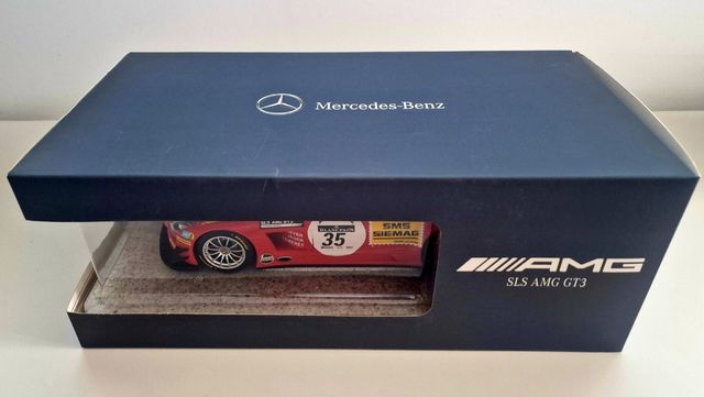 Maqueta Única Mercedes SLS AMG GT3 1:18
