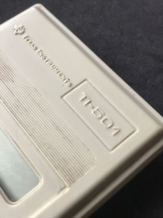 calculadora vintage 1981 texas instruments TI501