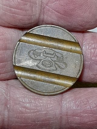 GETTONE TELEFONICO ESM N. DI SERIE 7509