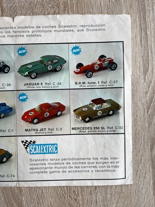 Scalextric EXIN publicidad