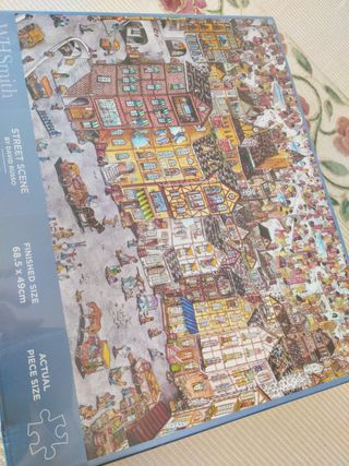 Puzzle 1000 piezas paisaje de casas