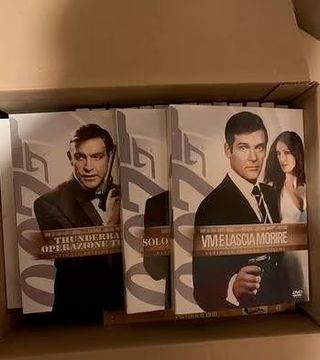 DVD collezione 007 JAMES BOND