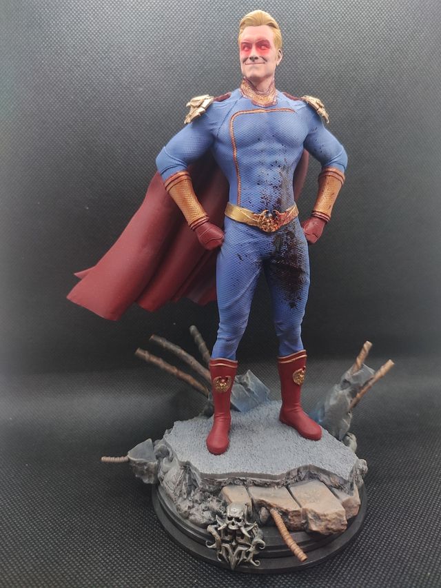 figuras pintadas y servicio pintado