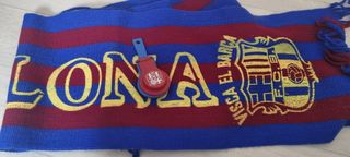 Bufanda FCB +riñonera