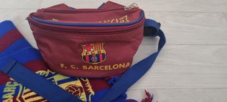 Bufanda FCB +riñonera