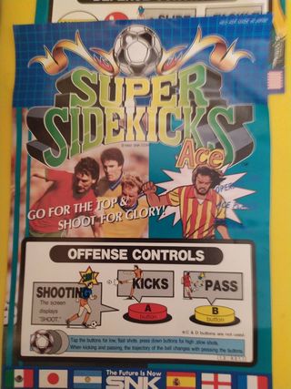 Super Sidekicks 2 Neo Geo MVS