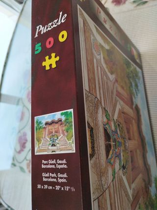 Puzzle 500 piezas Park Güell Gaudí Barcelona