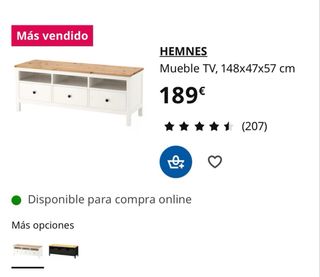 Mueble TV Hemnes Ikea